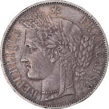 Coin, France, Cérès, 5 Francs, 1850, Paris, VF(30-35), Silver, KM:761.1