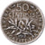 Munten, Frankrijk, Semeuse, 50 Centimes, 1912, PR, Zilver, Gadoury:420