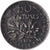 Munten, Frankrijk, Semeuse, 50 Centimes, 1919, Paris, PR, Zilver, KM:854