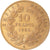 Moneta, Francia, Napoleon III, Napoléon III, 10 Francs, 1866, Paris, BB+, Oro