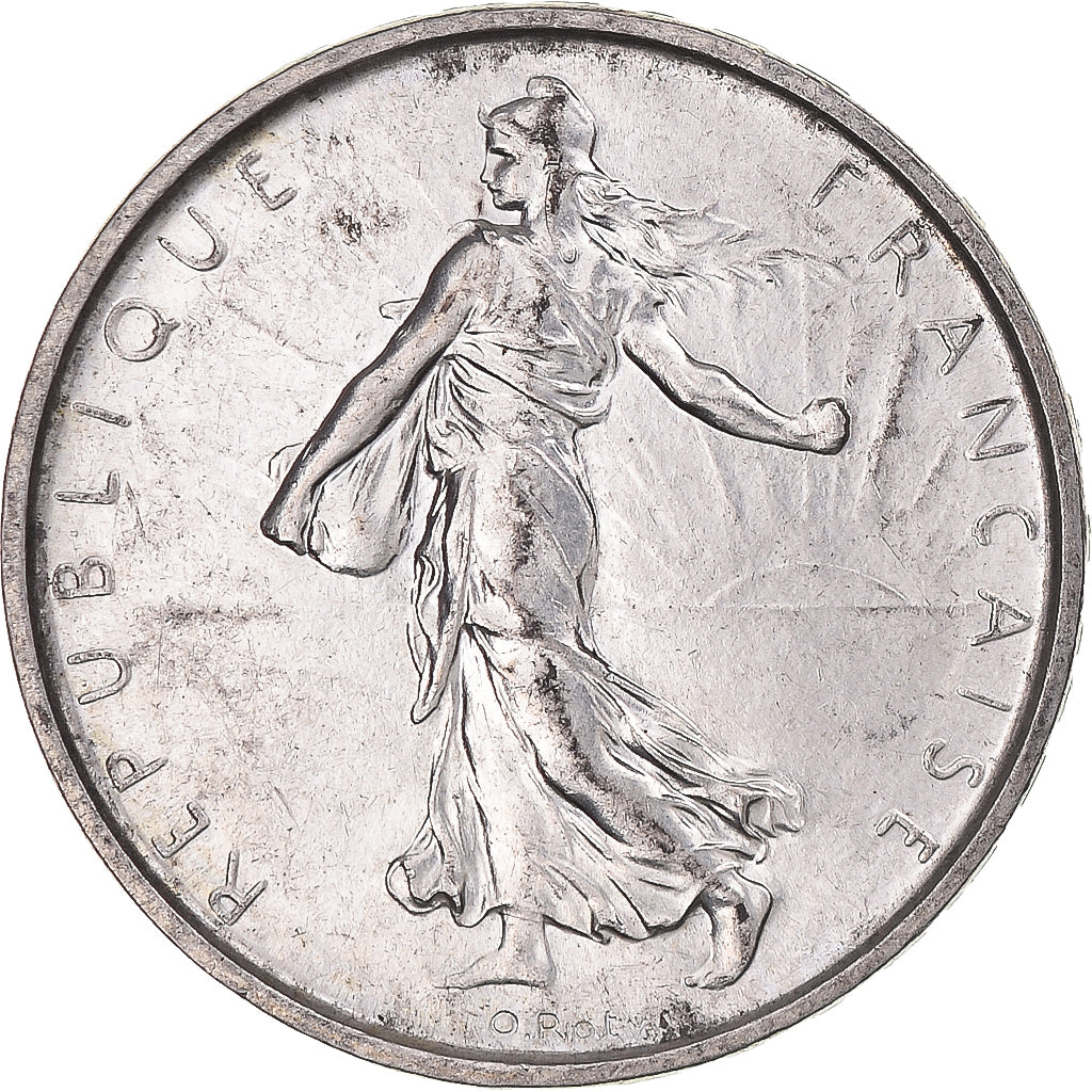 Moneta, Francia, Semeuse, 5 Francs, 1962, Paris, SPL, Argento, KM:926