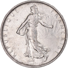 France, Semeuse, 5 Francs, 1966, Paris, MS(60-62), Silver, KM:926, Gadoury:770