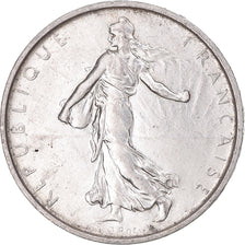 France, Semeuse, 5 Francs, 1966, Paris, MS(60-62), Silver, KM:926, Gadoury:770