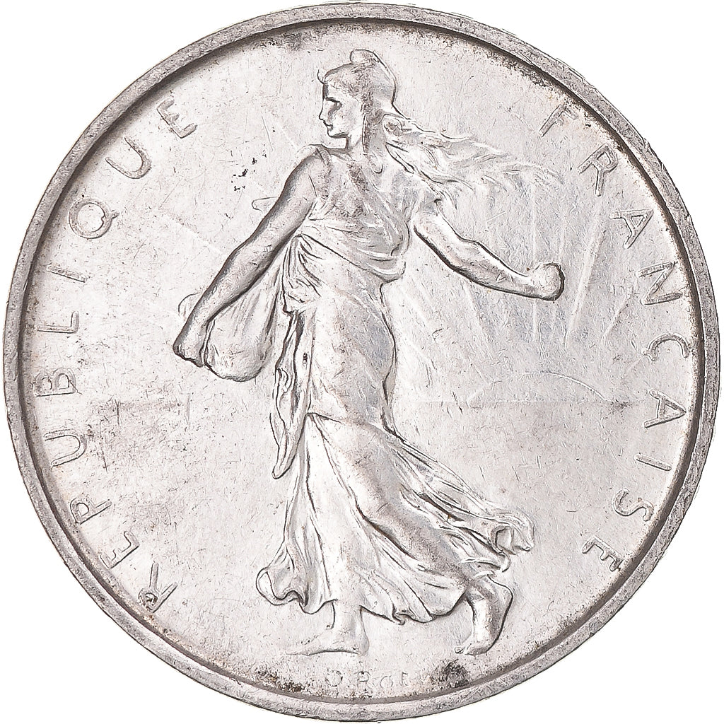Moneta, Francia, Semeuse, 5 Francs, 1968, Paris, SPL, Argento, KM:926