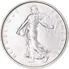 France, Semeuse, 5 Francs, 1969, Paris, MS(60-62), Silver, KM:926, Gadoury:770
