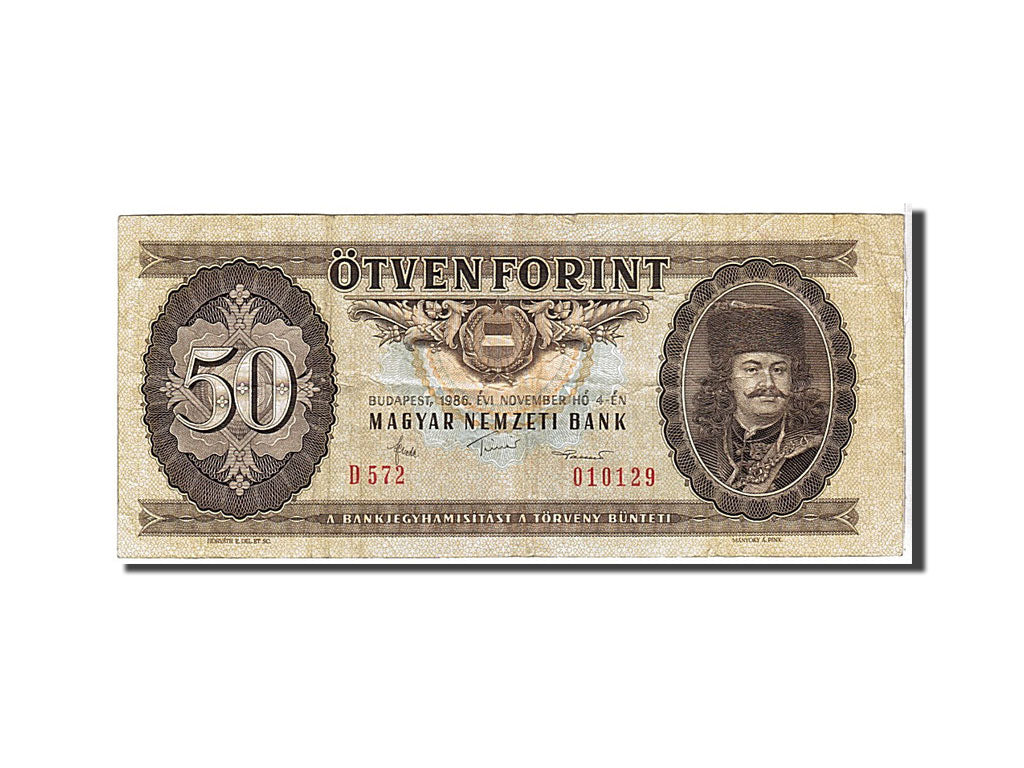 Hungary, 20 Forint, 1986, KM #169g, EF(40-45), D572010129