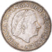 Coin, Netherlands, Juliana, 2-1/2 Gulden, 1966, Utrecht, AU(50-53), Silver
