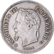 Coin, France, Napoleon III, Napoléon III, 20 Centimes, 1867, Strasbourg