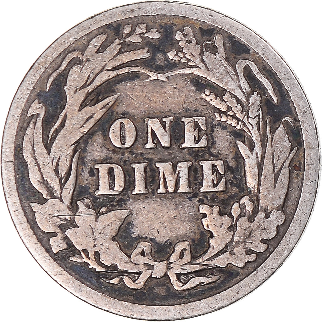 Moneda, Estados Unidos, Barber Dime, Dime, 1903, U.S. Mint, Philadelphia, BC