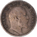 Coin, INDIA-BRITISH, Edward VII, 1/4 Rupee, 1905, VF(20-25), Silver, KM:506