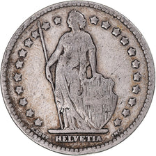 Coin, Switzerland, Franc, 1908, Bern, VF(30-35), Silver, KM:24