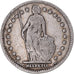 Coin, Switzerland, Franc, 1908, Bern, VF(30-35), Silver, KM:24