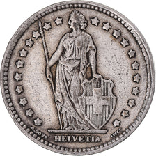 Switzerland, Franc, 1934, Bern, VF(30-35), Silver, KM:24