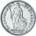 Coin, Switzerland, Franc, 1959, Bern, EF(40-45), Silver, KM:24
