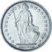 Coin, Switzerland, Franc, 1962, Bern, AU(50-53), Silver, KM:24