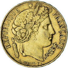 Francia, Cérès, 20 Francs, 1851, Paris, BB, Oro, KM:762, Gadoury:1059