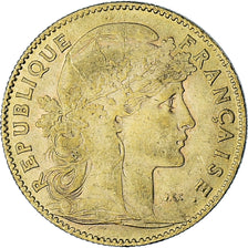 France, Marianne, 10 Francs, 1912, Paris, EF(40-45), Gold, KM:846, Gadoury:1017