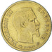 Münze, Frankreich, Napoleon III, 10 Francs, 1857, Paris, S, Gold, KM:784.3