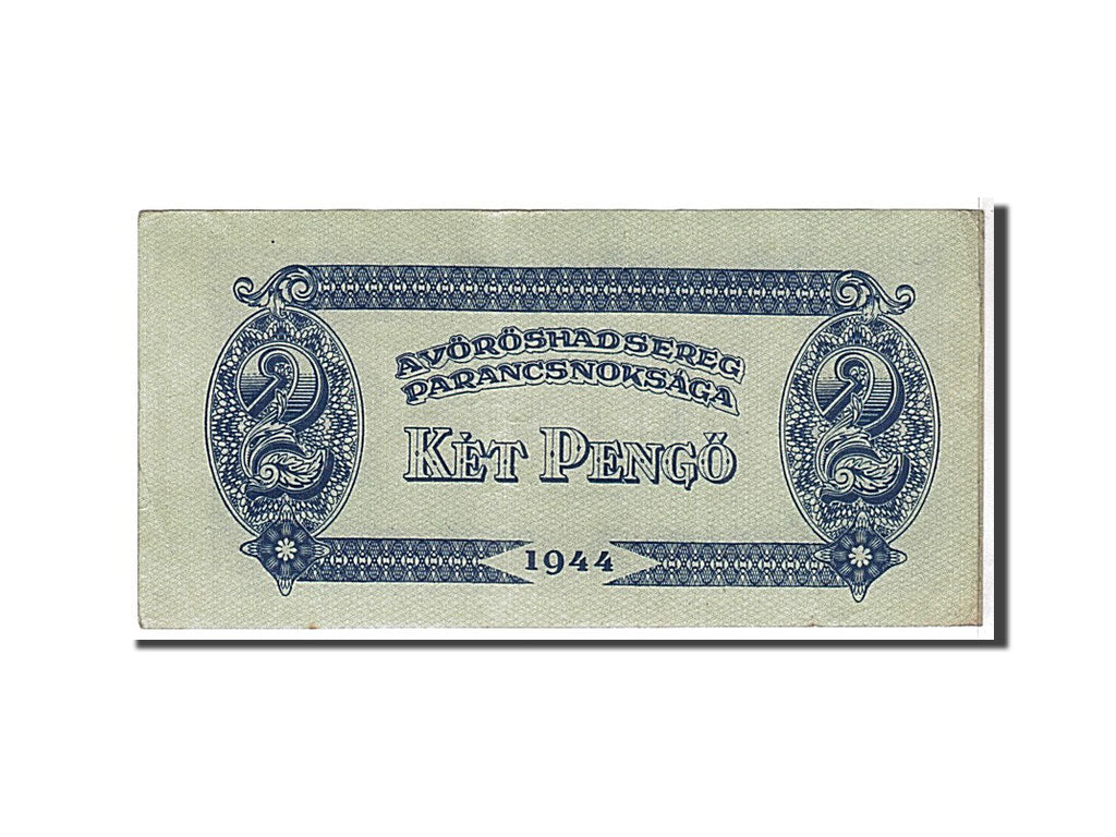 Hungary, 2 Pengö, 1944, KM #M3, EF(40-45)