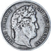 Coin, France, Louis-Philippe, 5 Francs, 1844, Rouen, VF(30-35), Silver
