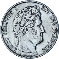 France, Louis-Philippe, 5 Francs, 1847, Paris, EF(40-45), Silver, KM:749.1