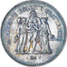 Moneda, Francia, Hercule, 50 Francs, 1977, Paris, MBC+, Plata, KM:941.1