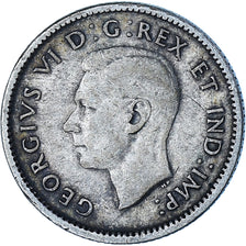 Coin, Canada, George VI, 10 Cents, 1941, Royal Canadian Mint, Ottawa, VF(20-25)