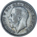 Coin, Great Britain, George V, 6 Pence, 1925, VF(20-25), Silver, KM:815a.2