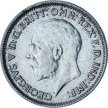 Coin, Great Britain, George V, 6 Pence, 1931, EF(40-45), Silver, KM:832
