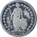 Coin, Switzerland, 1/2 Franc, 1882, Bern, F(12-15), Silver, KM:23