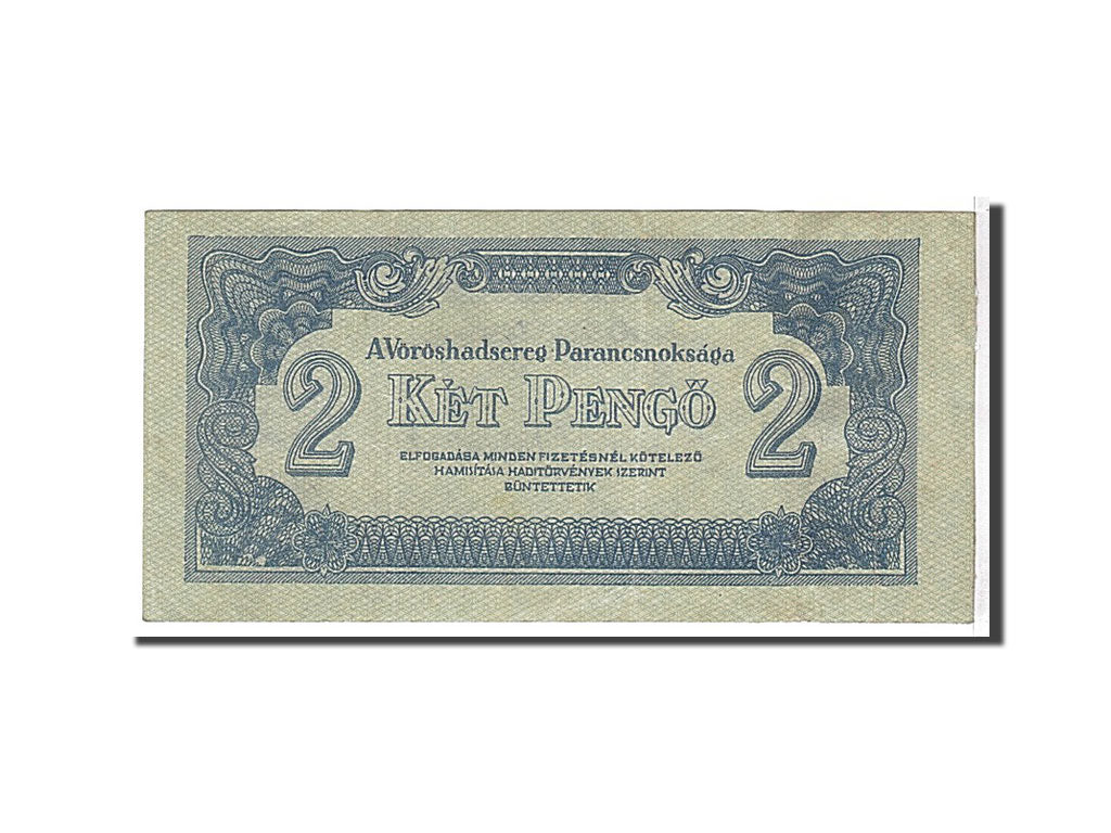 Hungary, 2 Pengö, 1944, KM #M3, EF(40-45)