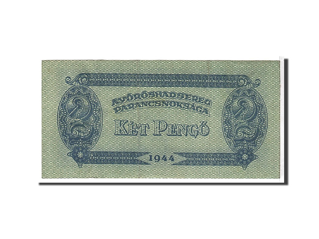 Hungary, 2 Pengö, 1944, KM #M3, EF(40-45)