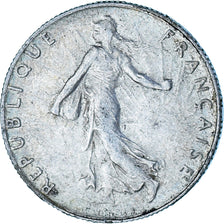 Coin, France, Semeuse, 50 Centimes, 1914, Paris, AU(50-53), Silver, KM:854