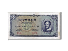Hungary, 1,000,000 Pengö, 1945, KM #122, AU(50-53), N461053817