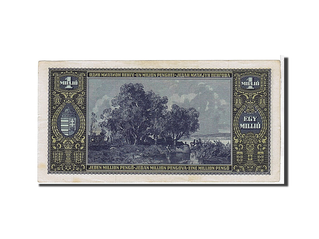 Banknote, Hungary, 1,000,000 Pengö, 1945, KM:122, EF(40-45)