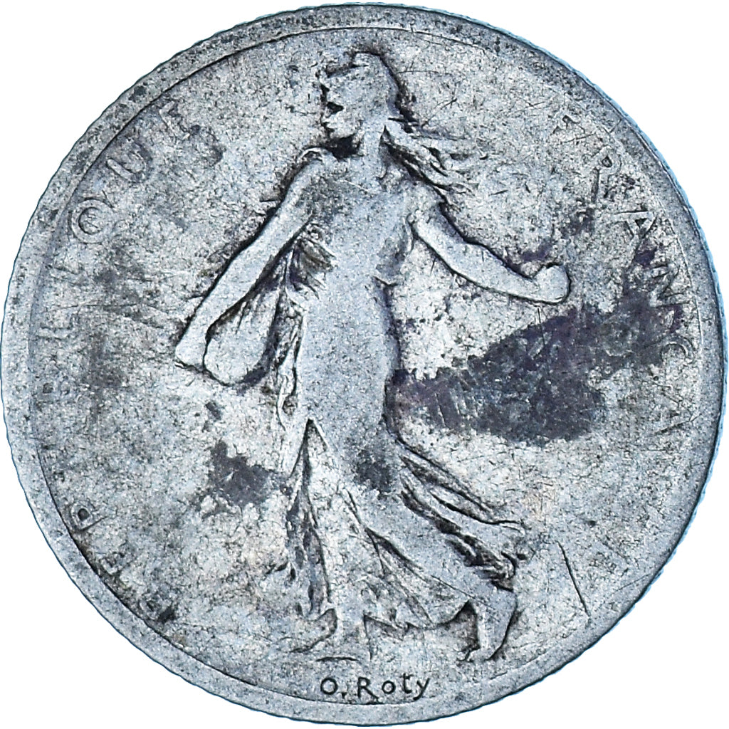 Moeda, França, 1 Franc, 1898, Paris, VF(30-35), Prata, Gadoury:467