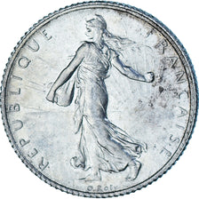 Coin, France, Semeuse, Franc, 1919, Paris, AU(55-58), Silver, KM:844.1