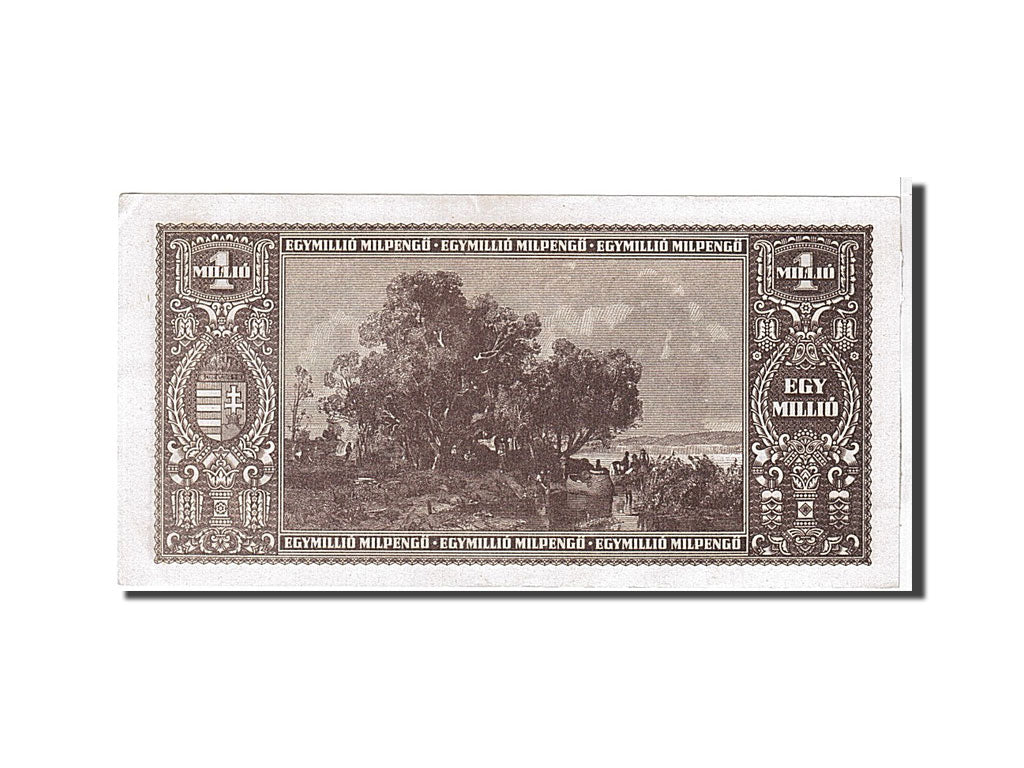 Banknote, Hungary, 1 Million Milpengö, 1946, KM:128, AU(55-58)