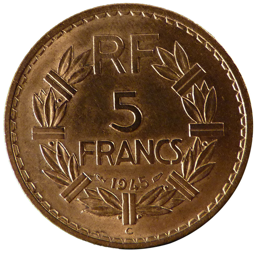 Gouvernement Provisoire, 5 Francs Lavrillier