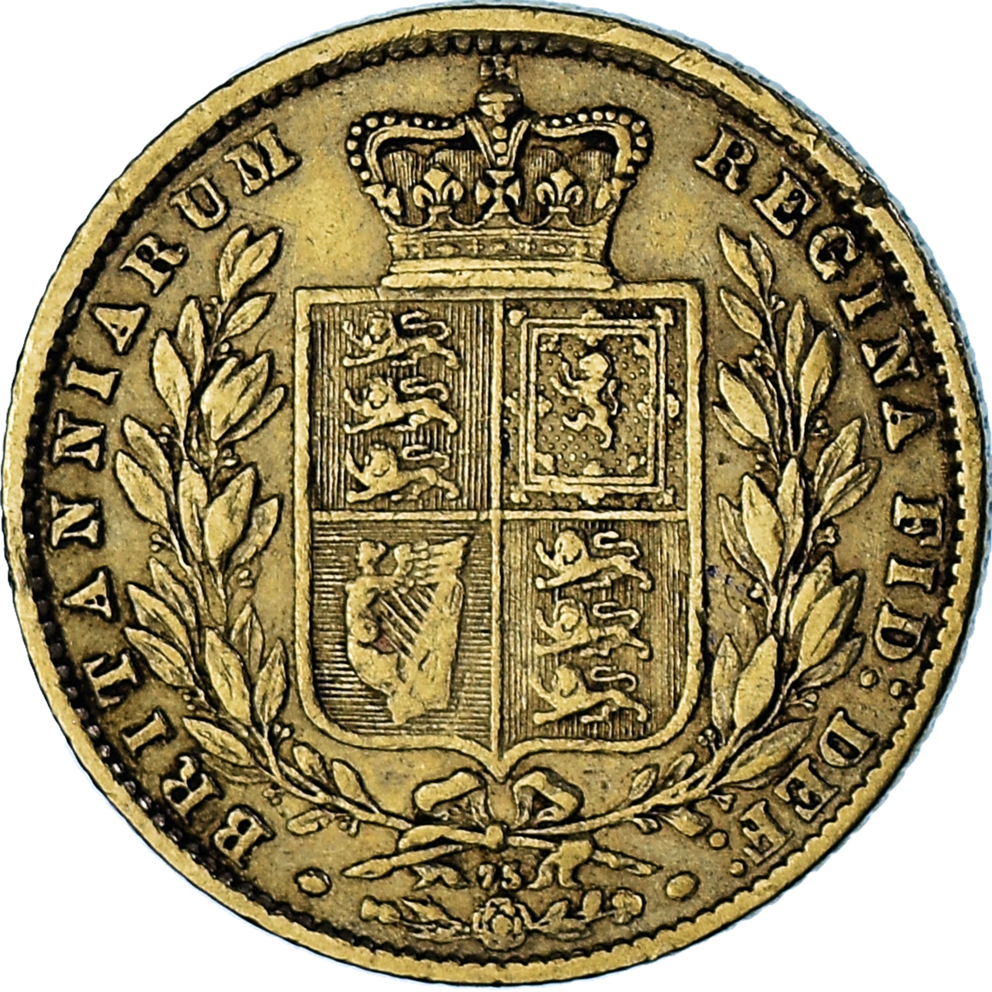Coin, Great Britain, Souverain, 1866, VF(30-35), Gold, KM:736.2