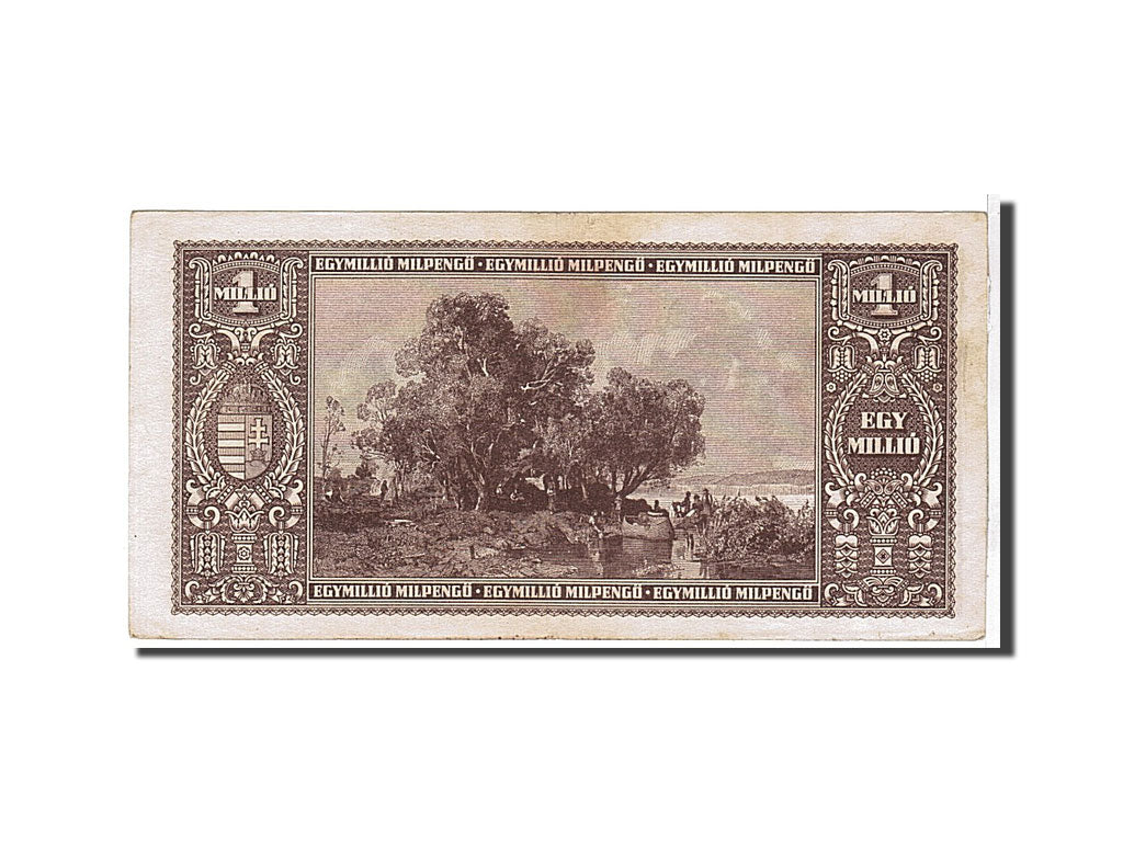 Banknote, Hungary, 1 Million Milpengö, 1946, EF(40-45)