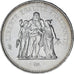 Moneta, Francia, Hercule, 50 Francs, 1977, Paris, SPL, Argento, KM:941.1