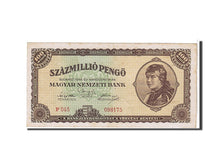 Banknote, Hungary, 100,000,000 Pengö, 1946, KM:124, EF(40-45)