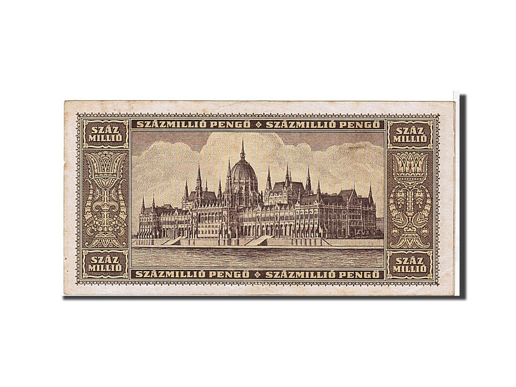 Banknote, Hungary, 100,000,000 Pengö, 1946, KM:124, EF(40-45)