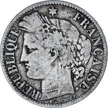 Monnaie, France, Cérès, 2 Francs, 1871, Paris, TB+, Argent, Gadoury:530