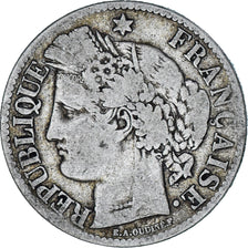 Monnaie, France, Cérès, 2 Francs, 1871, Paris, TB+, Argent, Gadoury:530