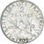 Moneda, Francia, Semeuse, 2 Francs, 1909, Paris, BC+, Plata, KM:845.1