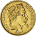 Moeda, França, Napoleon III, 20 Francs, 1865, Strasbourg, AU(50-53), Dourado