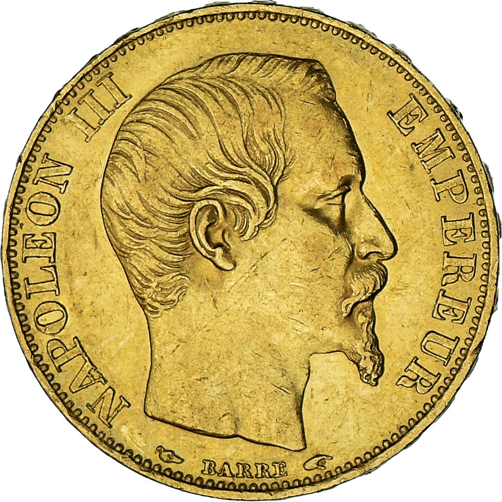 Monnaie, France, Napoleon III, Napoléon III, 20 Francs, 1854, Paris, TTB+, Or