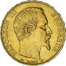 Monnaie, France, Napoleon III, Napoléon III, 20 Francs, 1854, Paris, TTB+, Or